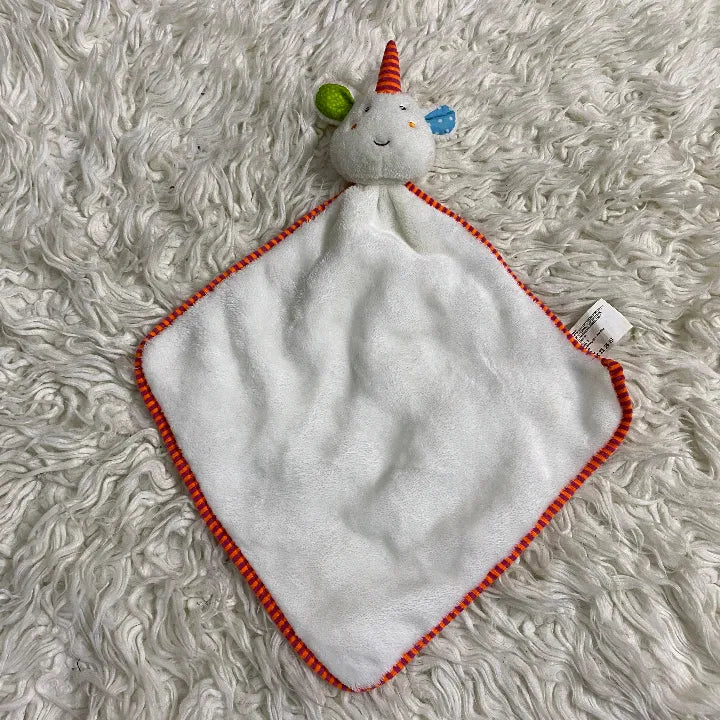 WHITE BLANKET TOY (NEW BORN TOYS)
