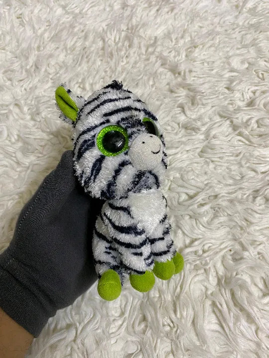 ZEBRA STYLE CAT STUFFED TOYS