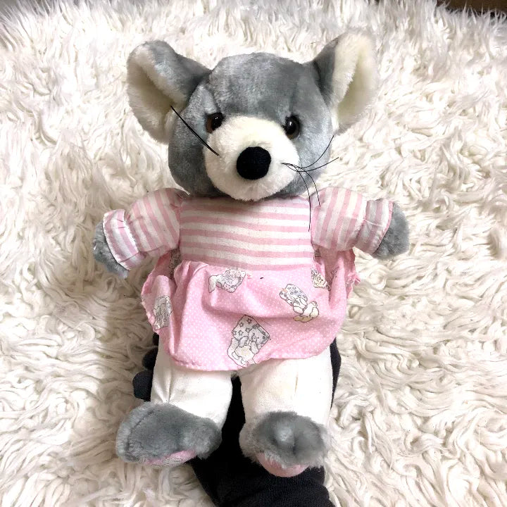 GREY STUFFED TOYS