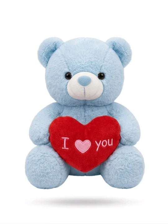 Cuddly "I Love You" Heart Teddy Bear – Premium Soft Gift Plush (25cm)
