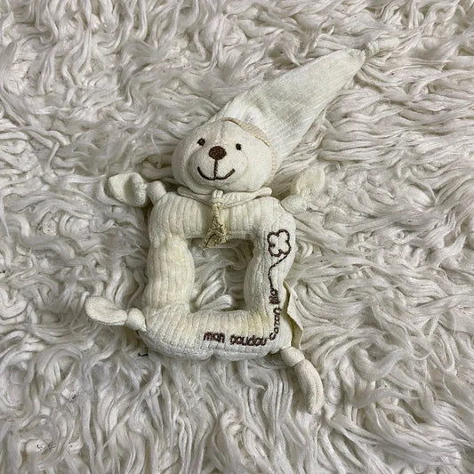 WHITE STUFFED TOYS (NEW BORN TOYS)