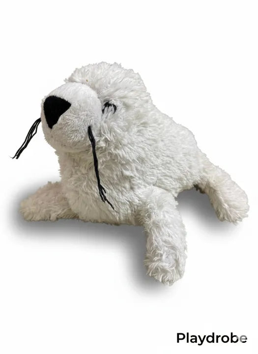Snowball the Shaggy Harp Seal