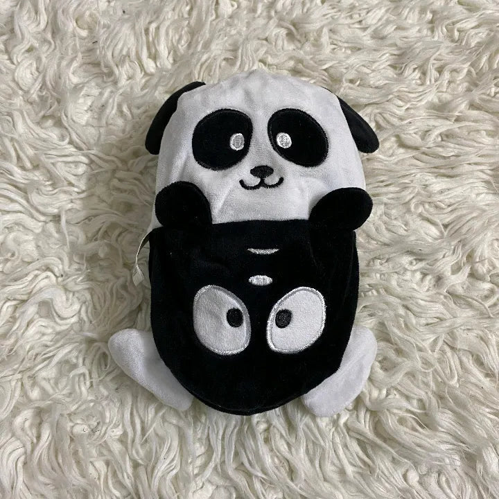 TWIN PANDA STUFFED TOYS