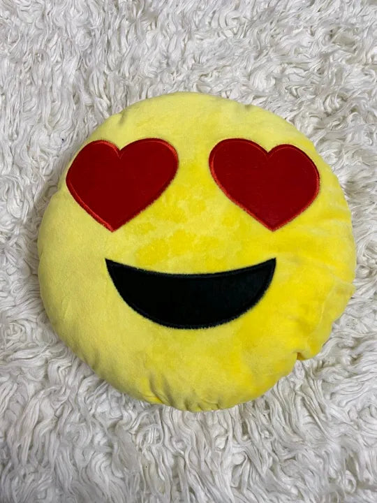 YELLOW SMILE FACE STUFFED TOYS