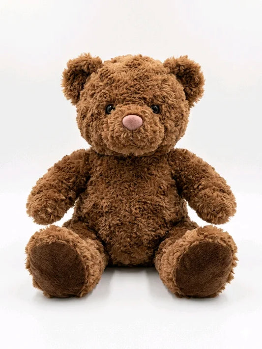 Playful Sitting Teddy Bear – Soft Stuffed Toy (25cm)