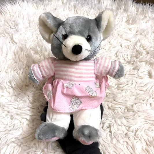 GREY STUFFED TOYS