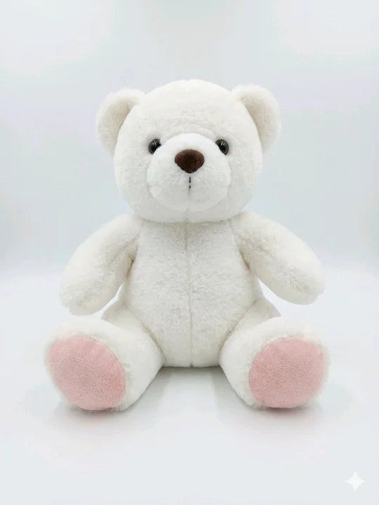 Playful Sitting Teddy Bear – Soft Stuffed Toy (25cm)