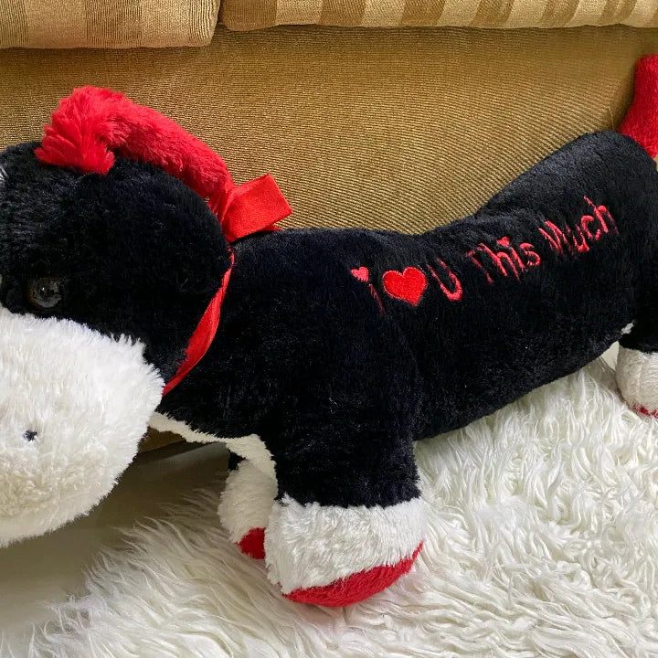 BLACK BIG STUFFED TOYS