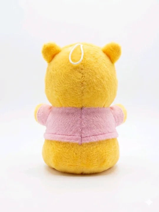 Disney-Inspired Winnie the Pooh Soft Toy (Blue/Pink) – 28cm