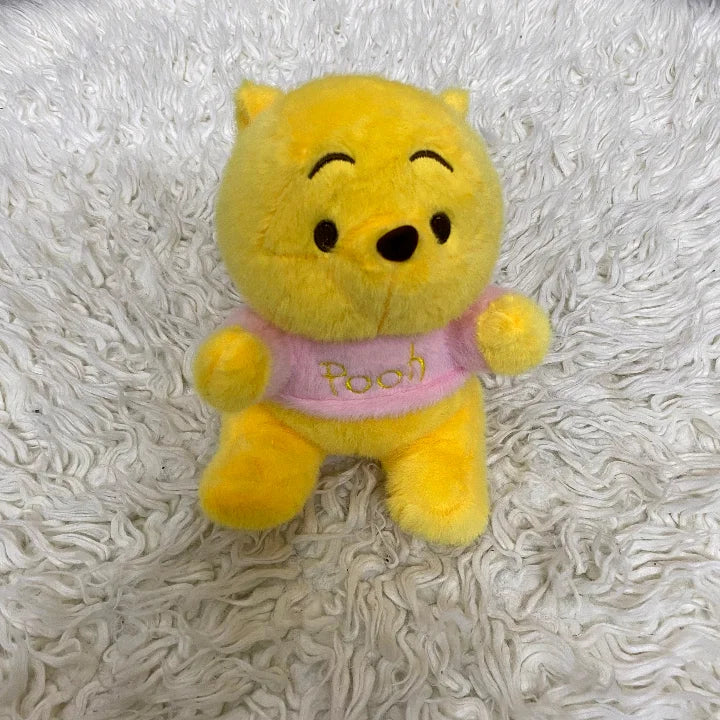 Disney-Inspired Winnie the Pooh Soft Toy (Blue/Pink) – 28cm