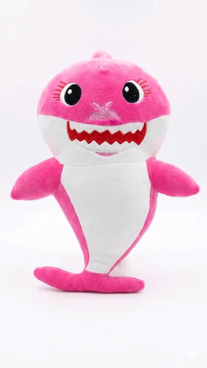 Happy Shark Family Plush – Soft & Huggable Singing-Style Toy (35cm)