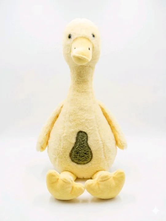 Musical Avocado-Belly Duck Plush – Interactive Singing Soft Toy (40cm & 50cm)