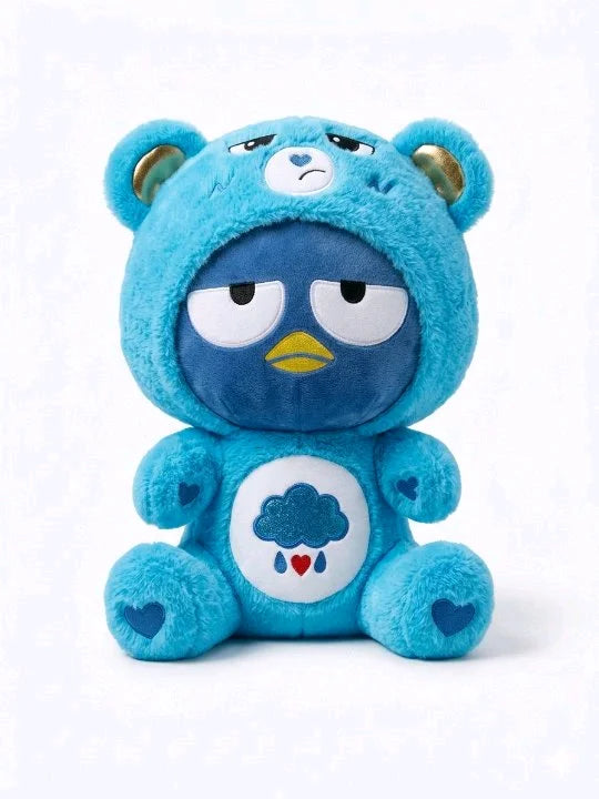 Moody Blue Bear Onesie Plush – Premium 35cm Grumpy Character Doll