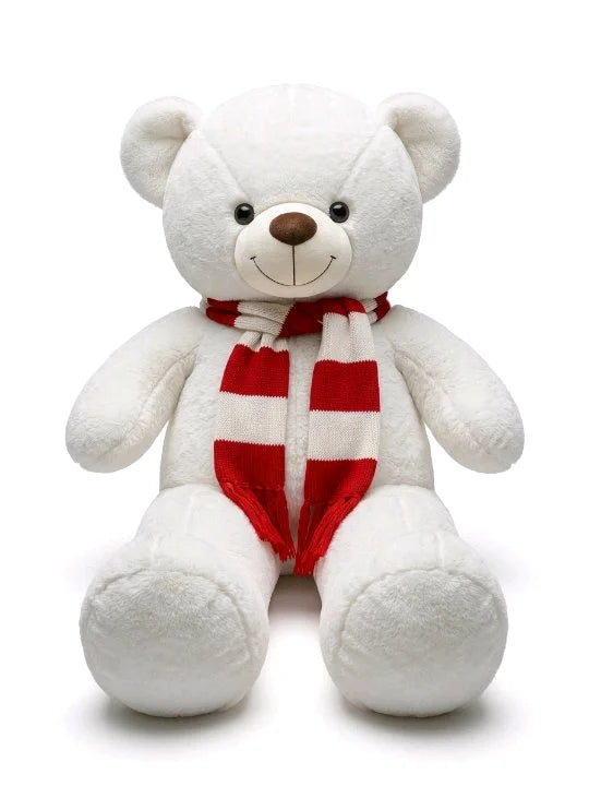 Jumbo Winter Scarf Teddy Bear – Premium 3 Feet (90cm) Giant Cuddly Plush Toy (Advance Payment Only)