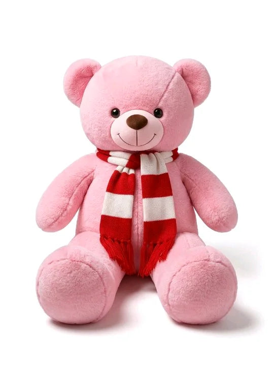 Jumbo Winter Scarf Teddy Bear – Premium 3 Feet (90cm) Giant Cuddly Plush Toy (Advance Payment Only)