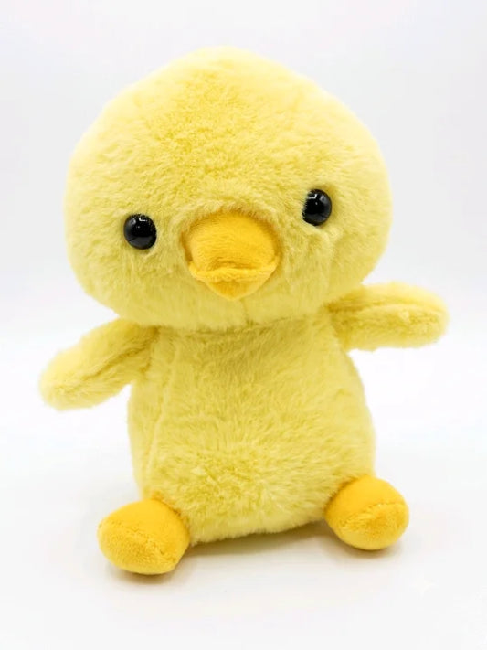 Cute Yellow Chick Fluffy Plush Toy – Premium 30cm Baby Bird Stuffed Doll