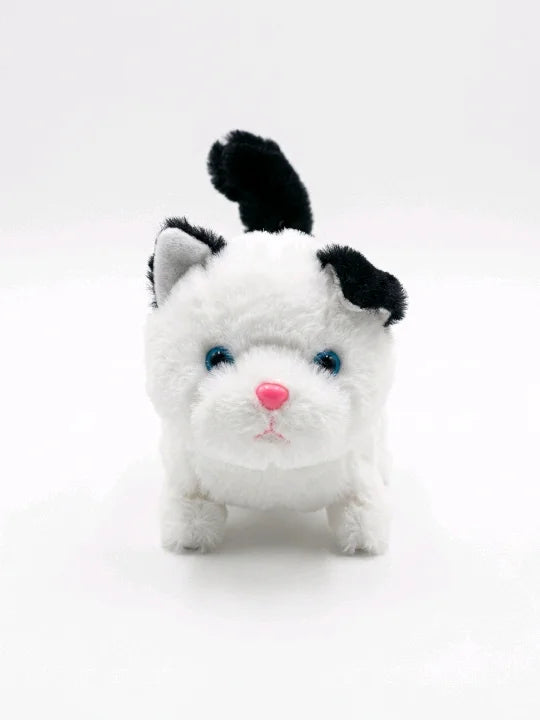 Meow-Melody Walking Kitten – Interactive Battery-Operated Toy (3 Colors)
