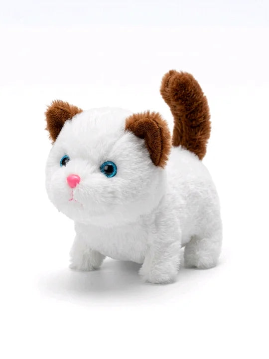 Meow-Melody Walking Kitten – Interactive Battery-Operated Toy (3 Colors)