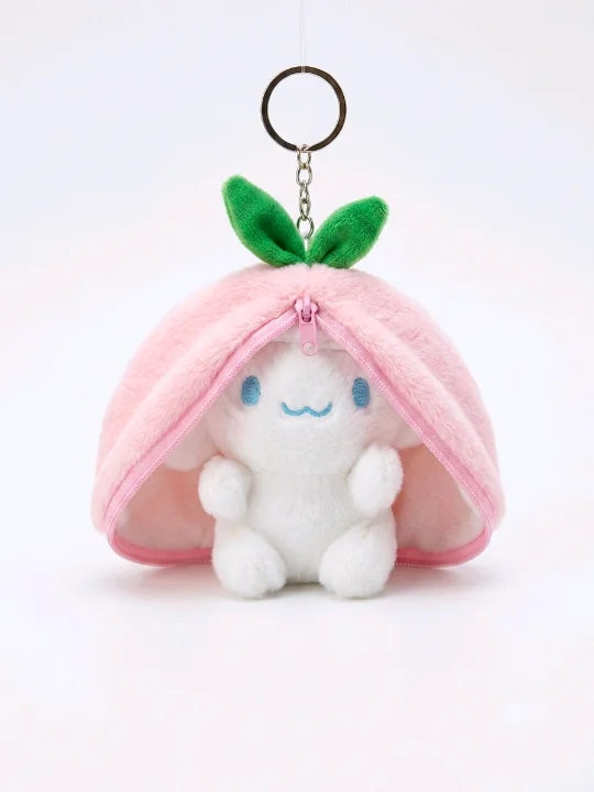 Cute Mini Plush Character Keychains & Bag Charms Collection