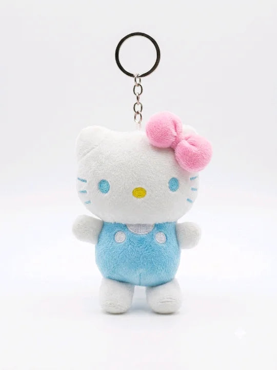 Cute Mini Plush Character Keychains & Bag Charms Collection