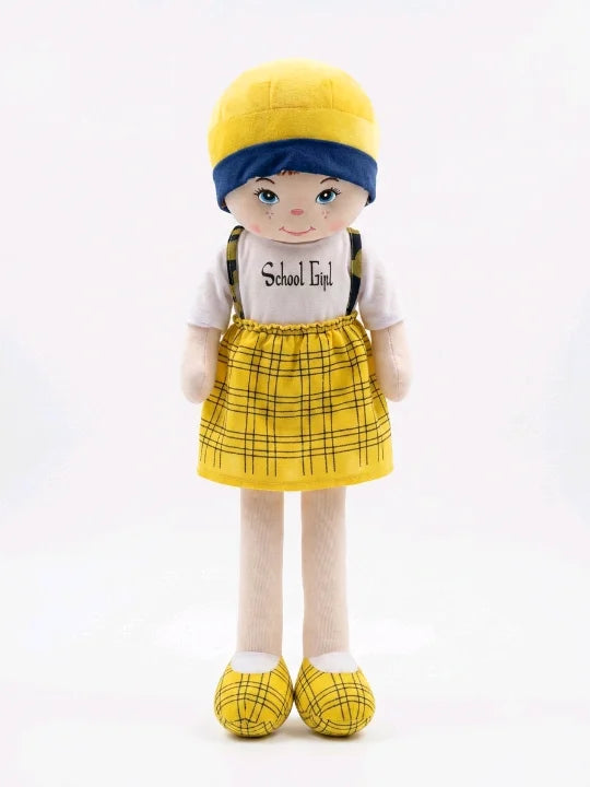 Smart School Girl – Giant 45-Inch (3.75 Feet) Plush Rag Doll Collection 2 Colour