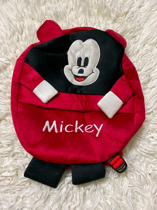 Retro Mouse Plush Backpack – Premium 2-in-1 Character Daycare & Outing Bag