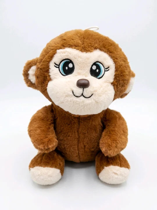 Playful Sparkle-Eyes Monkey – 30 cm (12-Inch) Soft Plush Toy