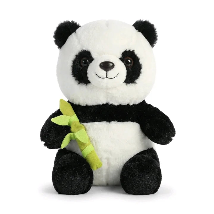 Peek-a-Boo Panda in Bamboo Stalk – 2-in-1 Zippered Surprise Plush Toy (30 cm)
