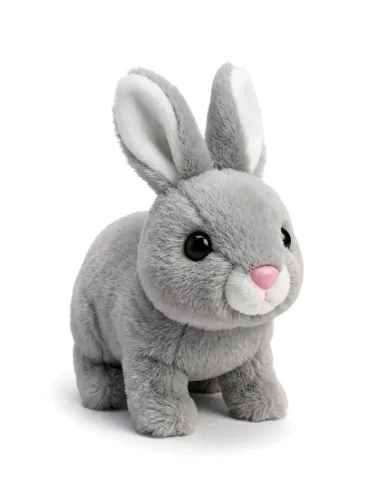 Hop-Along Musical Bunny – Interactive Battery-Operated Walking Toy (3 Colors)